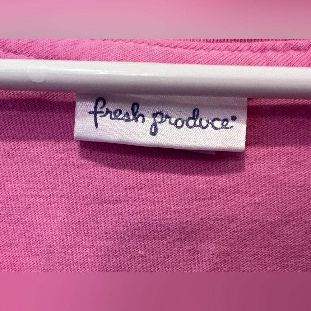Fresh Produce Pink shorts and top set size XL Y2K vintage - Picture 5 of 12
